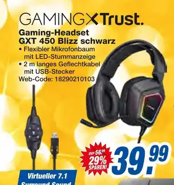 Expert Trust gaming-headset Angebot