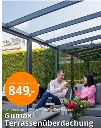 Tuinmaximaal Gumax terrassenüberdachung Angebot