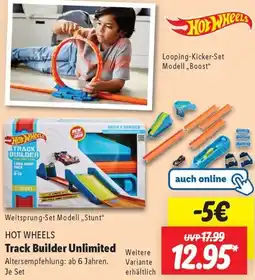 Lidl HOT WHEELS Track Builder Unlimited Angebot