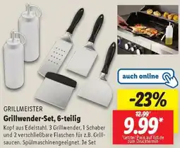 Lidl GRILLMEISTER Grillwender-Set, 6-teilig Angebot