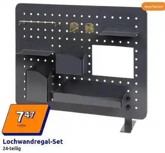 Action Lochwandregal-Set Angebot