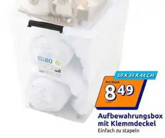 Action Aufbewahrungsbox mit Klemmdeckel Angebot