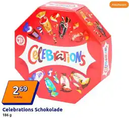 Action Celebrations Schokolade Angebot