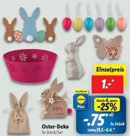 Lidl Oster-Deko Angebot