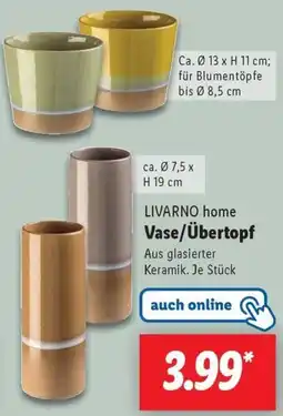 Lidl LIVARNO home Vase/Übertopf Angebot