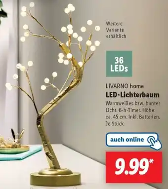 Lidl LIVARNO home LED-Lichterbaum Angebot