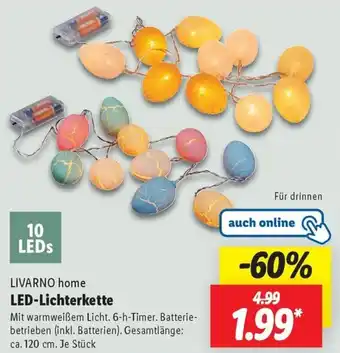 Lidl LIVARNO home LED-Lichterkette Angebot