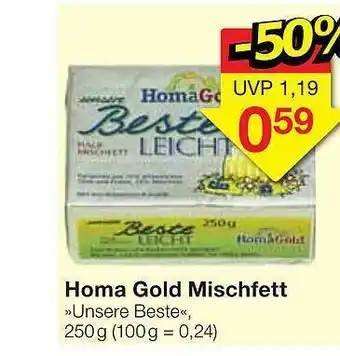 Jawoll Homa Gold Mischfett Angebot