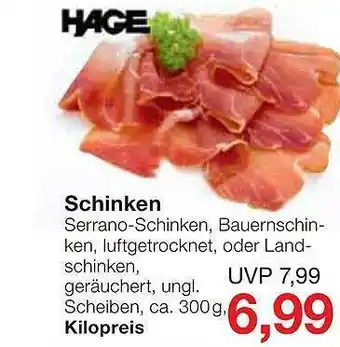 Jawoll Hage Schinken Angebot