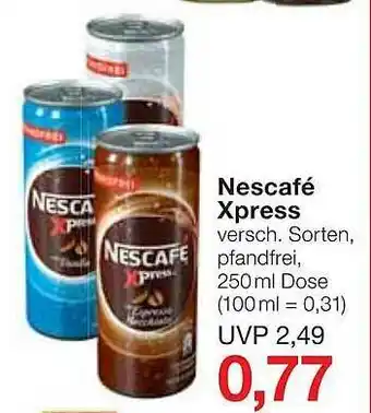 Jawoll Nescafé Xpress Angebot