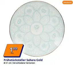 Action Frühstücksteller sahara gold Angebot