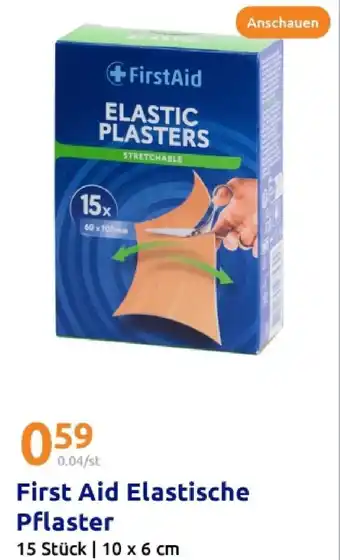 Action First aid elastische pflaster Angebot