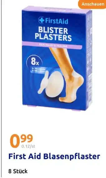 Action First aid blasenpflaster Angebot