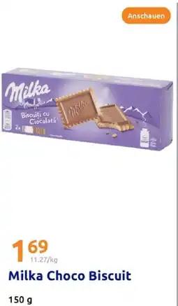 Action Milka choco biscuit Angebot