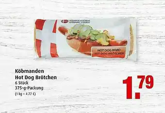 Markant Köbmanden Hot Dog Brötchen Angebot