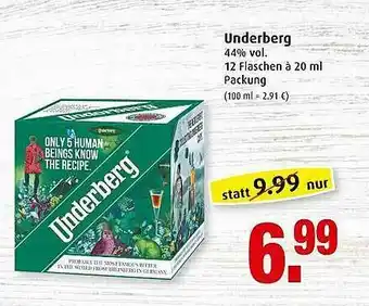 Markant Underberg Angebot