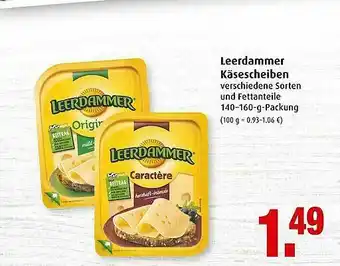 Markant Leeerdammer Käsescheiben Angebot