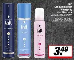 L. STROETMANN GROSSMARKT Schwarzkopf Taft Schaumfestiger, Haarspray oder Haarlack Angebot