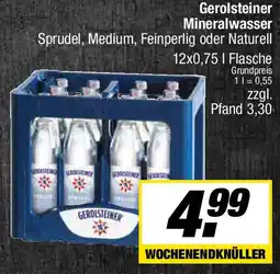 L. STROETMANN GROSSMARKT Gerolsteiner Mineralwasser Angebot