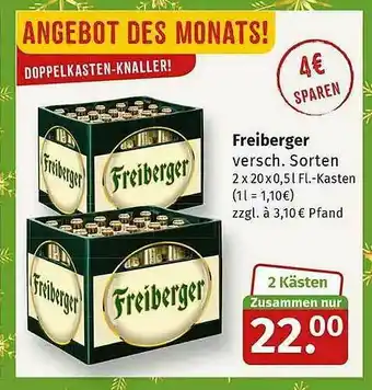 Markgrafen Freiberger Angebot