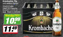 L. STROETMANN GROSSMARKT Krombacher Pils Angebot