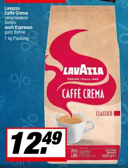 L. STROETMANN GROSSMARKT Lavazza Caffè Crema auch Espresso ganz Bohne Angebot