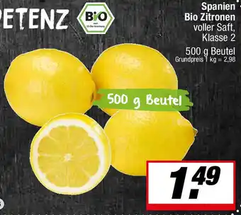 L. STROETMANN GROSSMARKT Bio Zitronen Angebot