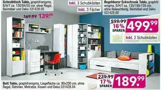 Möbel Boss Schreibtisch Tablo Angebot