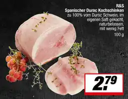 L. STROETMANN GROSSMARKT R&S Spanischer Duroc Kochschinken Angebot