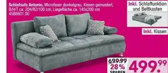 Möbel Boss Schlafsofa Antonio Angebot