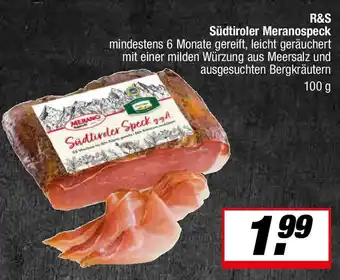 L. STROETMANN GROSSMARKT R&S Südtiroler Meranospeck Angebot