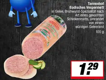 L. STROETMANN GROSSMARKT Tannenhof Badisches Vespermett Angebot