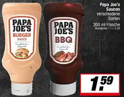 L. STROETMANN GROSSMARKT Papa Joe's Saucen Angebot