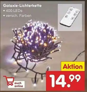 Netto Marken-Discount Galaxie-lichterkette Angebot