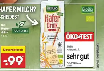 Netto Marken-Discount Bio-haferdrink Angebot