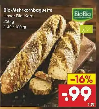 Netto Marken-Discount Bio-mehrkornbaguette Angebot