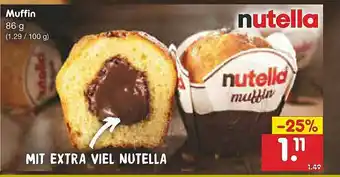 Netto Marken-Discount Muffin Nutella Angebot