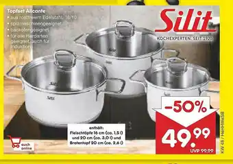 Netto Marken-Discount Topfset Alicante Silit Angebot