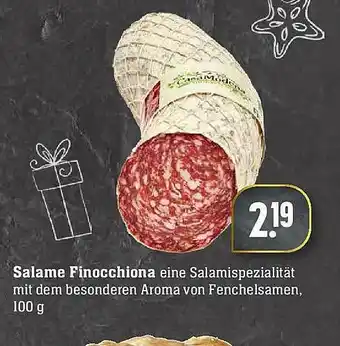 Edeka Salame Finocchiona Angebot