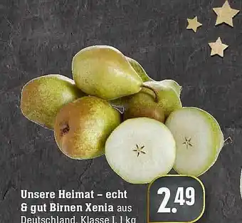 Edeka Unsere Heimat-echt & Gut Birnen Xenia Angebot