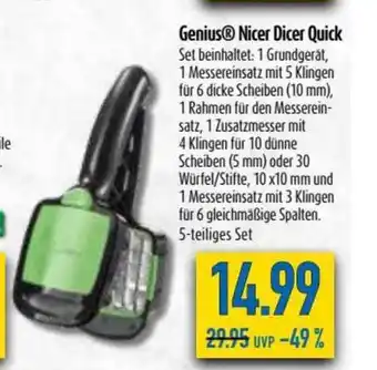 diska Genius Nicer Dicer Quick Angebot