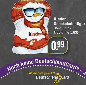 Edeka Kinder Schokoladenfigur Angebot