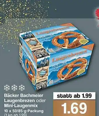 Famila Nord West Bäcker Bachmeier Laugenbrezen Oder Mini-laugenmix Angebot