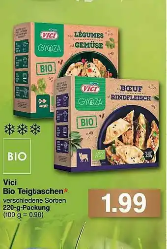 Famila Nord West Vici Bio Teigtaschen Angebot