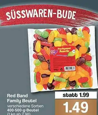 Famila Nord West Red Band Family Beutel Angebot