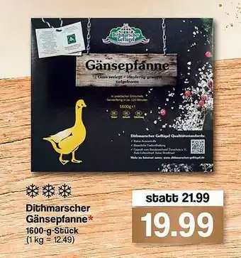 Famila Nord West Dithmarscher Gänsepfanne Angebot