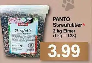 Famila Nord West Panto Streufutter Angebot