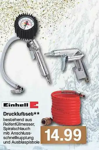 Famila Nord West Einhell Druckluftset Angebot