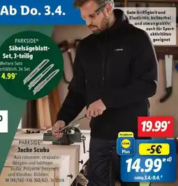 Lidl PARKSIDE Jacke Scuba Angebot