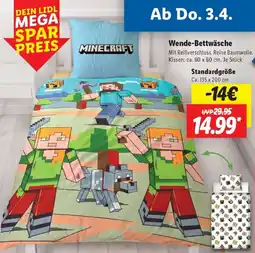 Lidl Wende-Bettwäsche Angebot